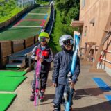 赤ちゃんのための洗濯機クリーニングと、子供のスキージャンプ体験⛷️