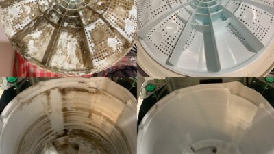 日立ビートウォッシュ分解清掃｜衣類へのカビ付着と出産前の安心クリーニング